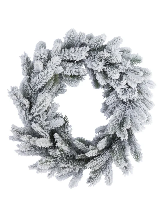 Wianek/ Wreath Nevada Flocked 50cm