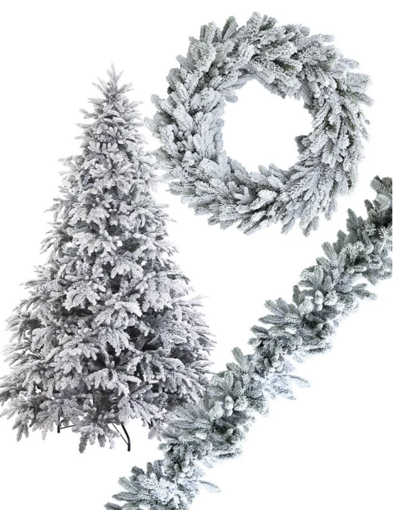 SET Noel ośnieżony MIX PE 150cm